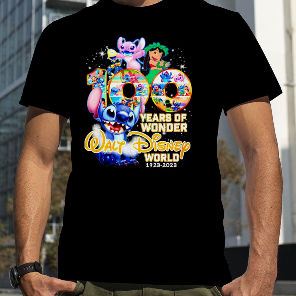 Walt Disney World 100 years of Wonder 1923-2023 shirt