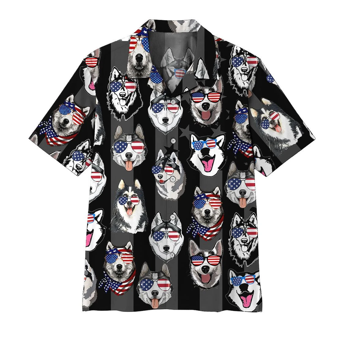 Best Husky Hawaiian Shirt