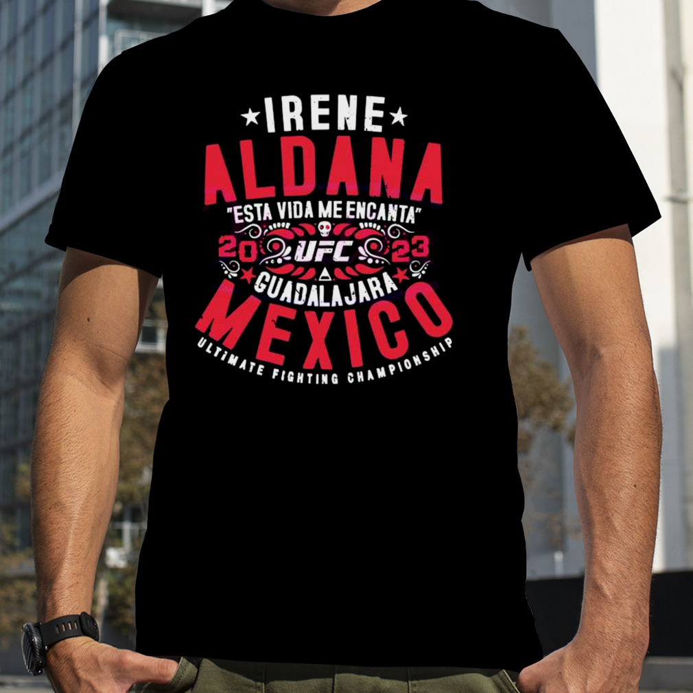 UFC Irene Aldana Vintage Mexico 2023 Shirt