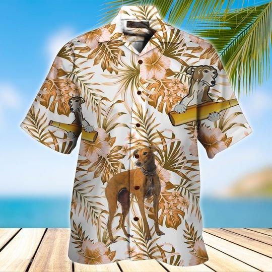 Greyhound Hawaiian Shirt