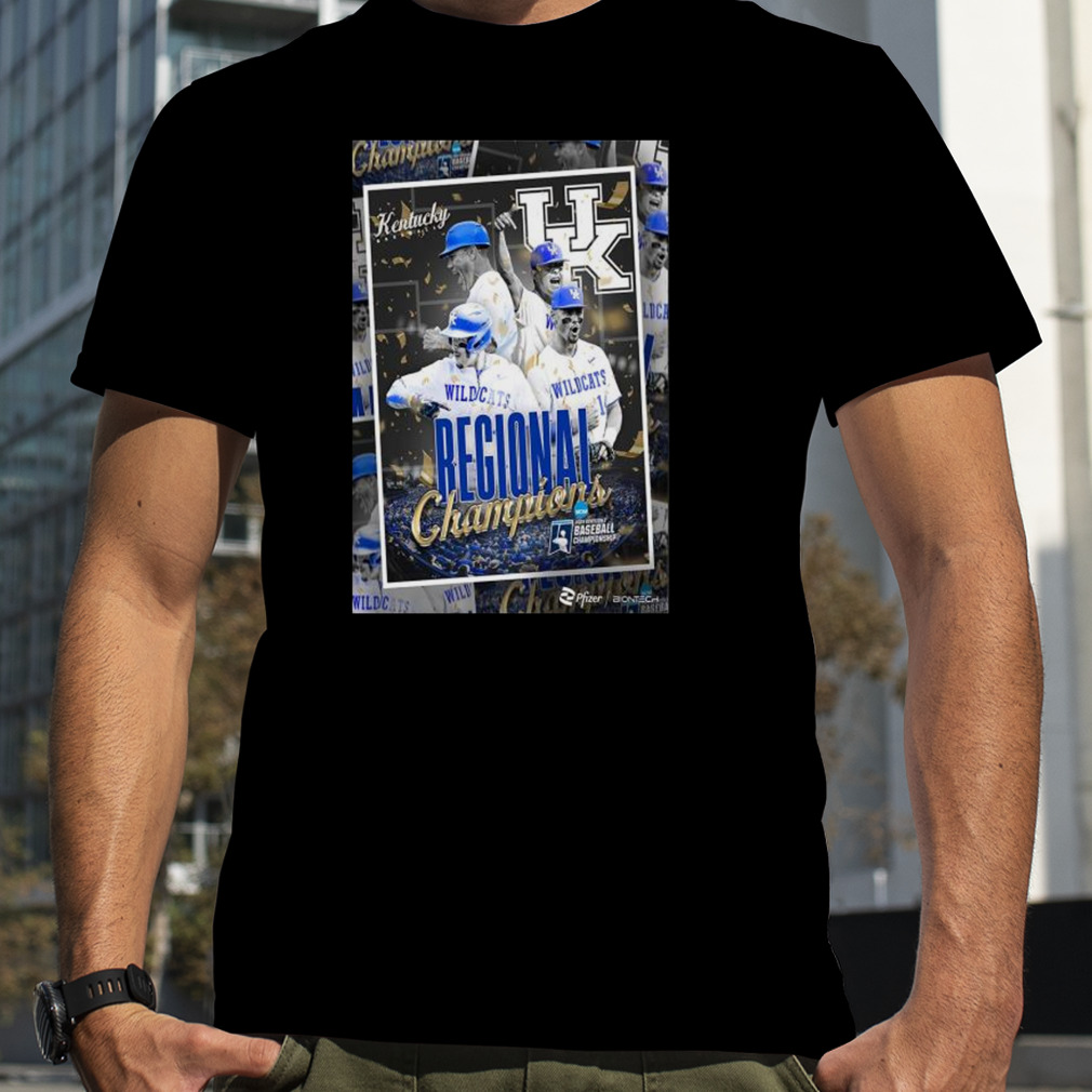 Kentucky Wildcats Baseball Regional Champions Shirt