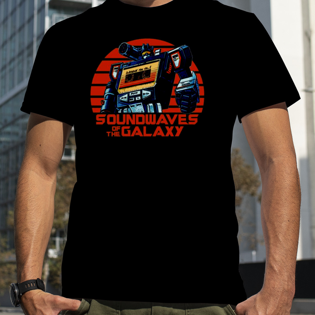 New Art Soundwaves Of The Galaxy Transformers shirt