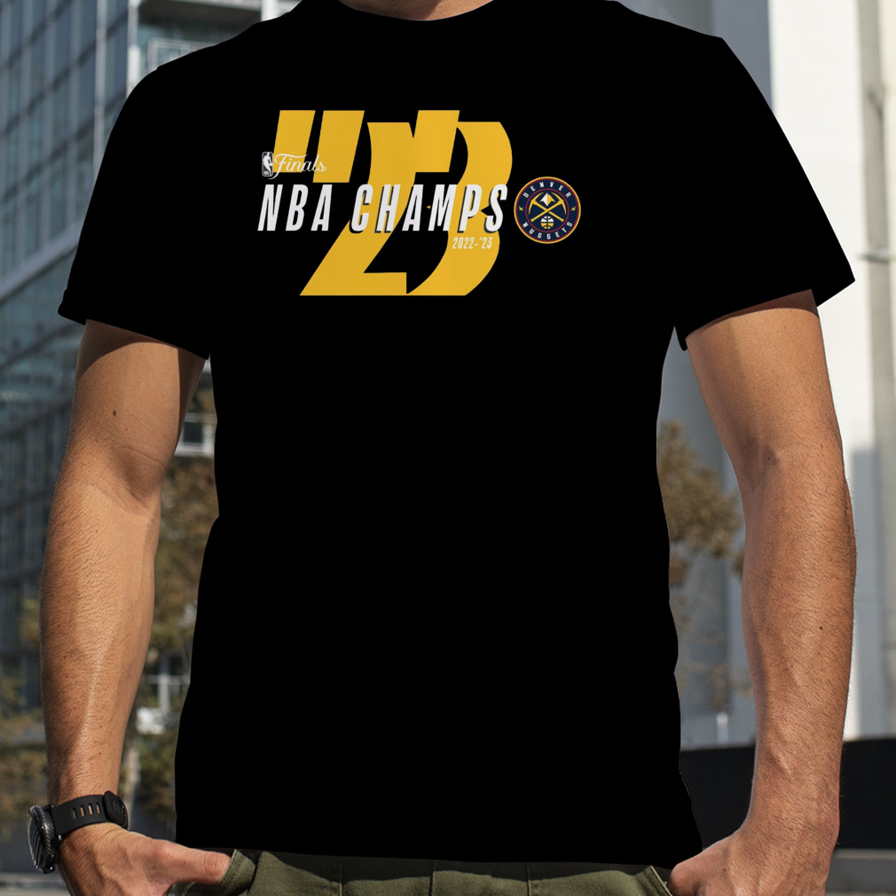 Denver Nuggets 2023 NBA Finals Champions Backboard T-Shirt