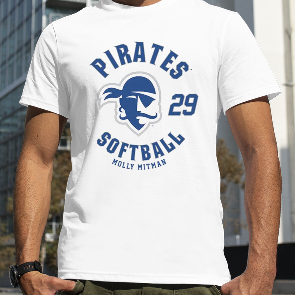 Seton Hall Pirates Molly Mitman 2023 NCAA Softball shirt