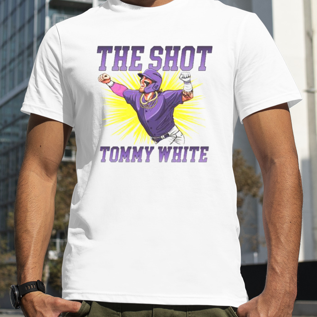 LSU Tigers The Shot Tommy White 2023 Fan Gifts T-Shirt