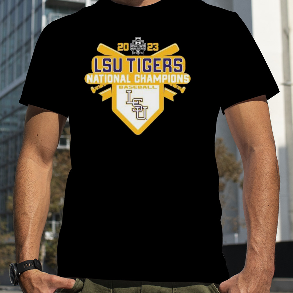 Youth Blue 84 Purple LSU Tigers 2023 NCAA Men’s Baseball College World Series Champions Schedule T-Shirt