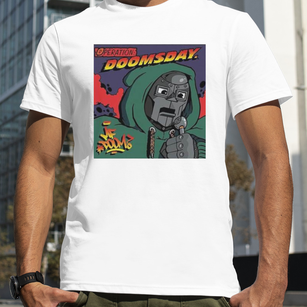 mf Doom Merch Operation Doomsday Cover shirt