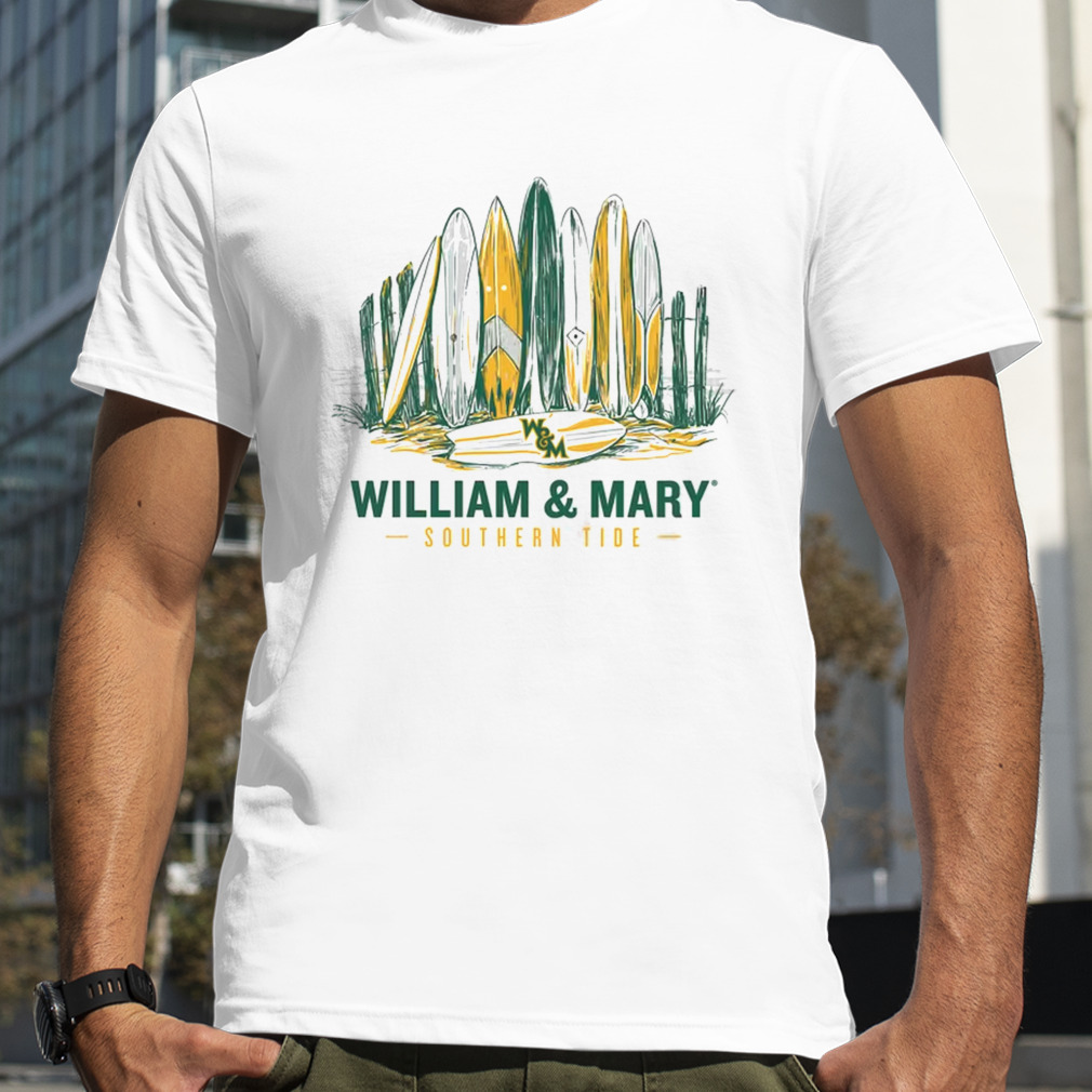 william & Mary Surfboard Row Shirt