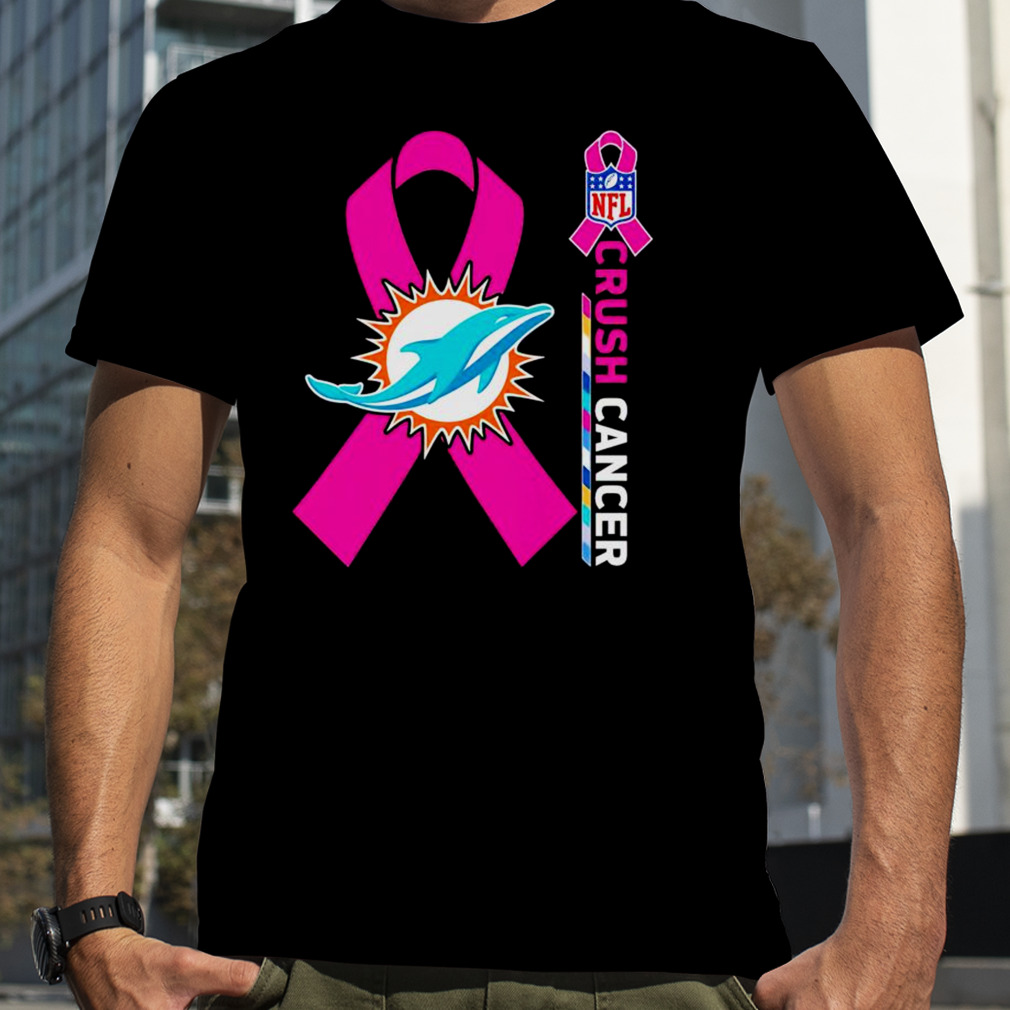 miami Dolphins NFL Crush Cancer shirt