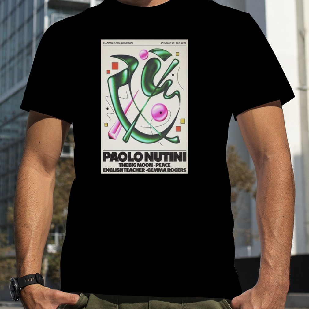 poster Paolo Nutini 8th July 2023 Brighton US Tour Shirt