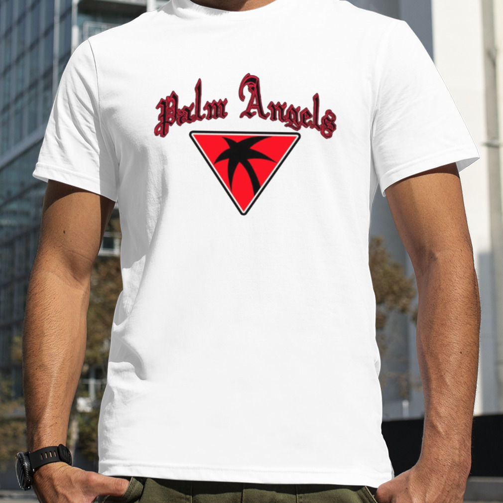 Palm Angels Red Logo shirt