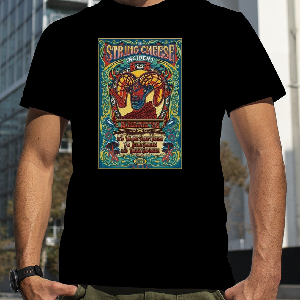 poster String Cheese Incident Colorado 2023 Tour Shirt