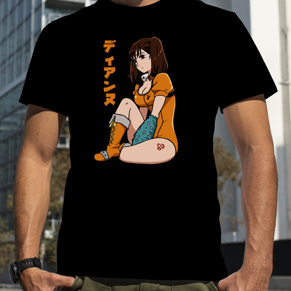 The Seven Deadly Sins Diane Blue And Orange T-Shirt
