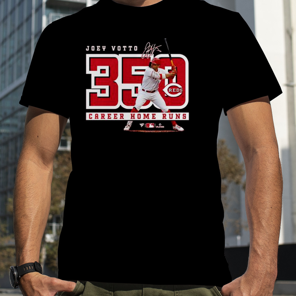 Joey Votto Cincinnati Reds 350 Career Home Runs T-Shirt