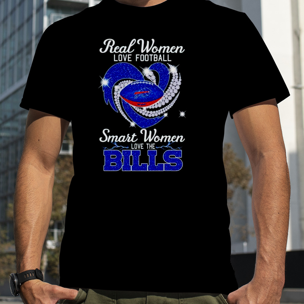 Buffalo Bills real women love football smart women love the Bills shirt