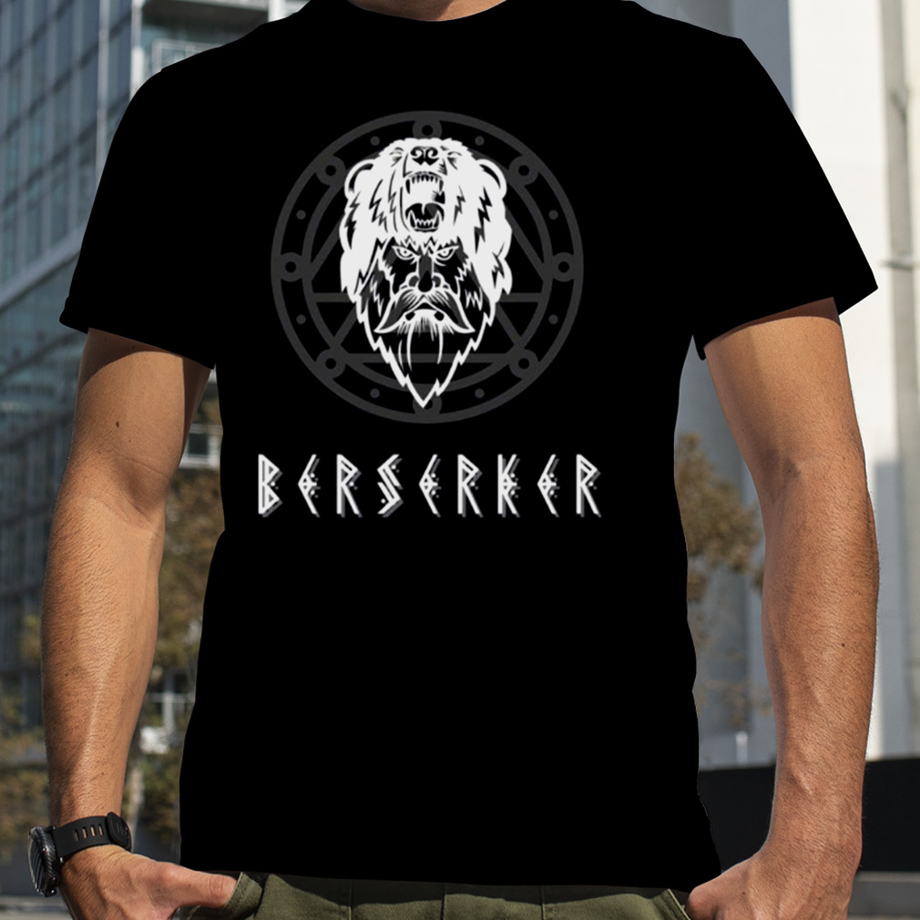 Viking Berserker Rounded Design shirt