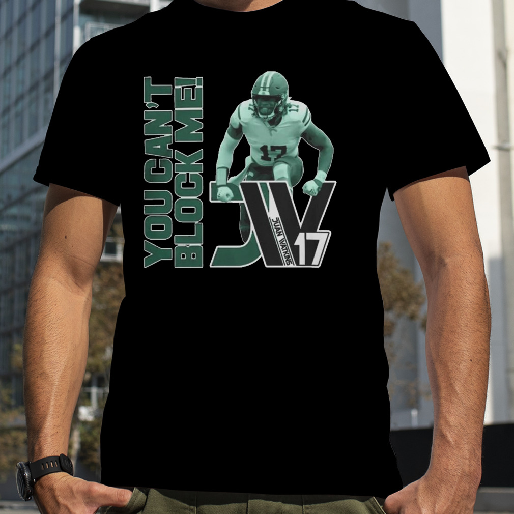You Can’t Block Me Juan Watkins #17 Ohio Bobcats Tee Shirt