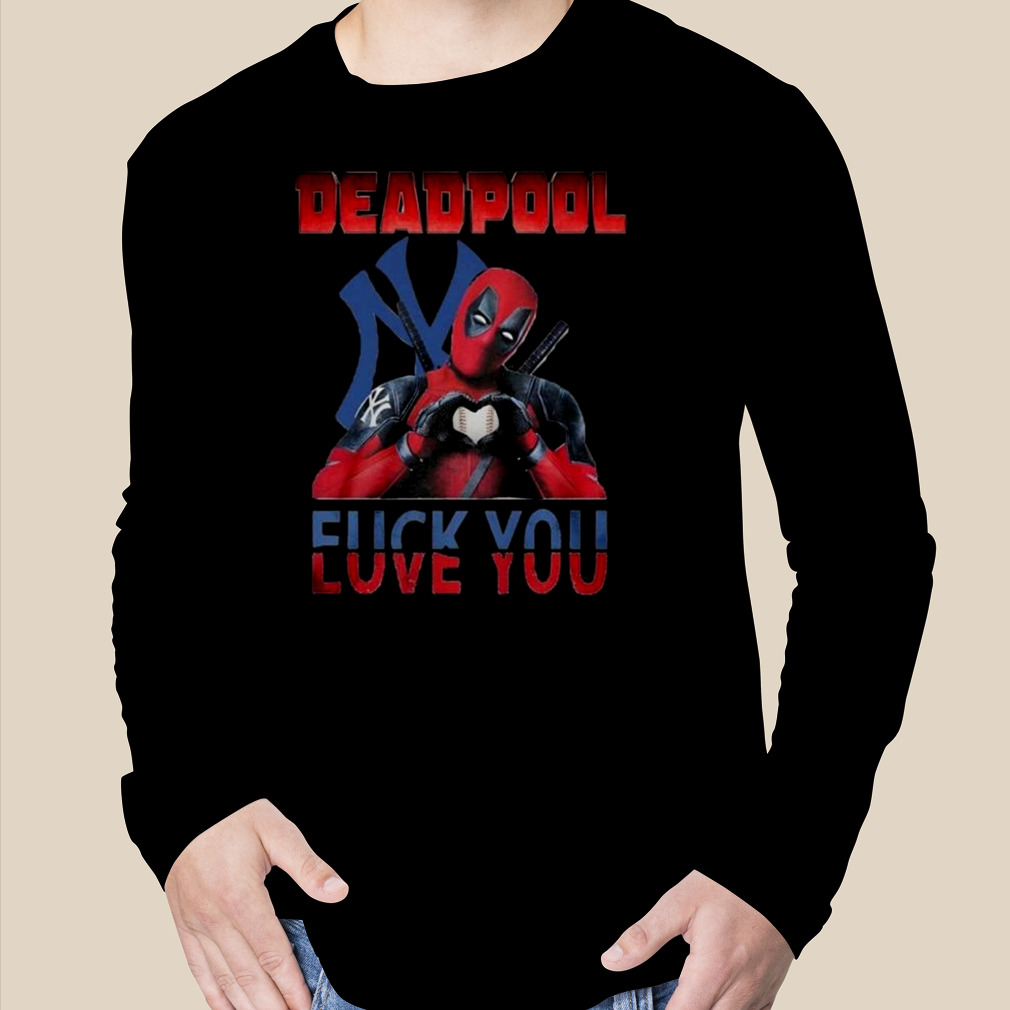 seksuel månedlige kun Deadpool Love You New York Yankees 2023 Shirt