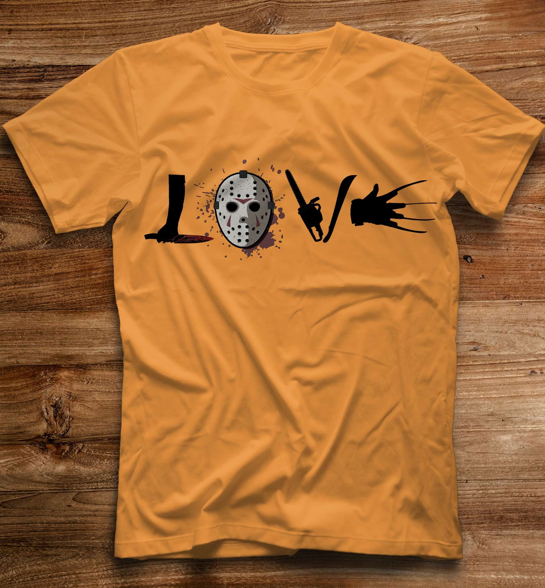 Love - Jason Voorhees, Friday the 13th, Horror movie for Halloween