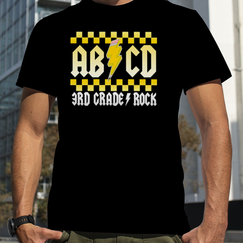ABCD 3rd grade rock shirt