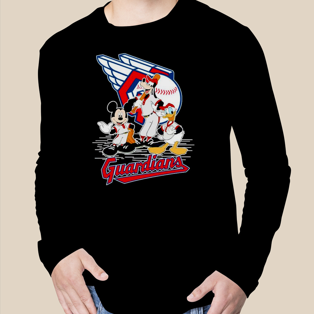 Cleveland Guardians Mickey Mouse x Cleveland Guardians Baseball