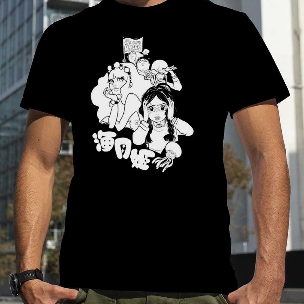 Princess Jellyfish Manga Design shirt