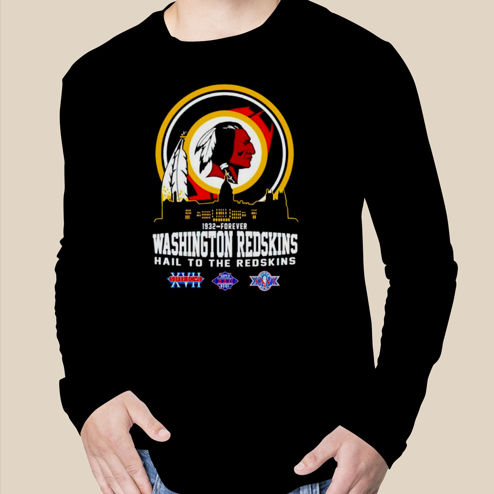 New Washington Redskins 1932-Forever Hail To The Redskins T-Shirt