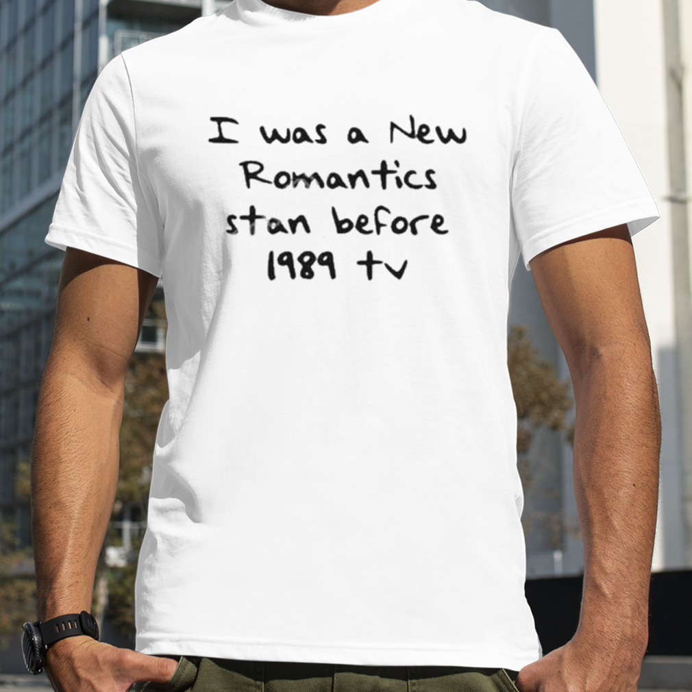 This barbie is a mastermind I was a new romantics stan before 1989 TV T-shirt