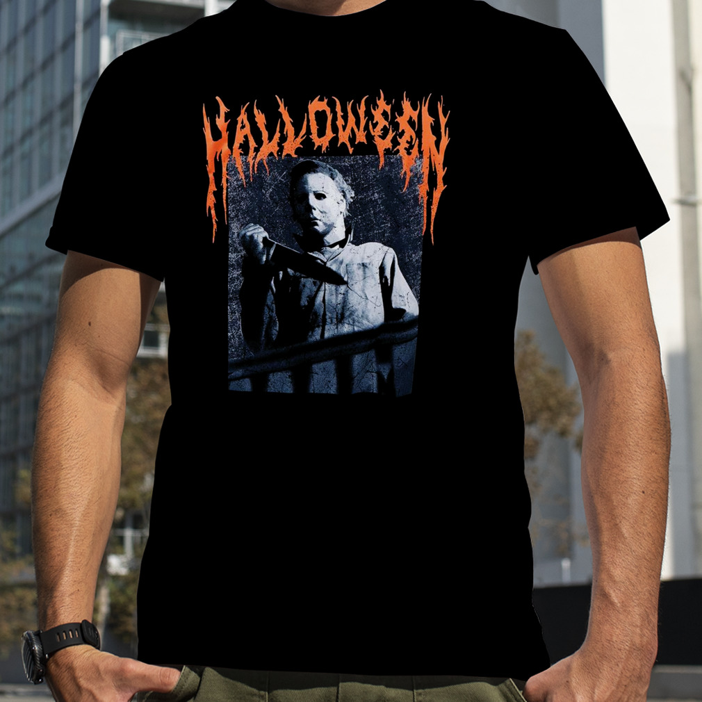 Halloween Michael Myers Metal T-Shirt
