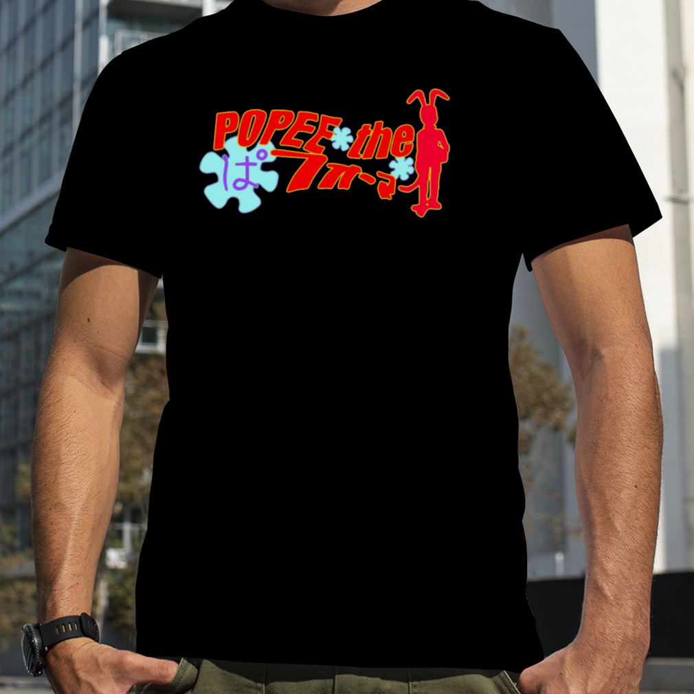 Popee The Performer Red Logo shirt