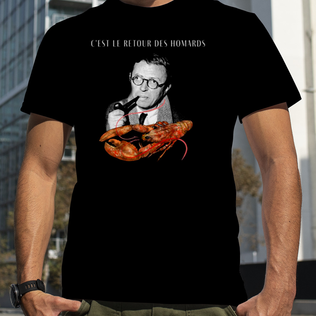 Sartre The Return Of The Lobsters shirt
