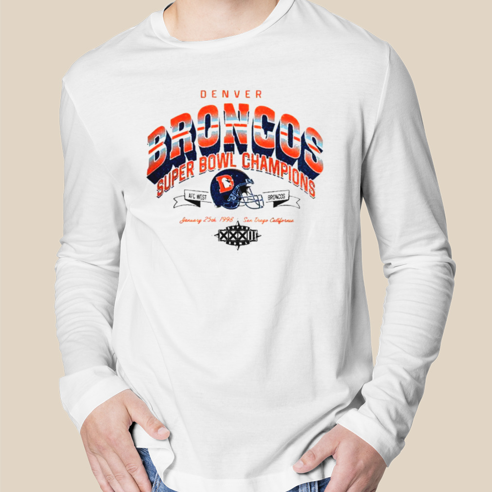 Denver Broncos Super Bowl Champions Crew Shirt - Peanutstee