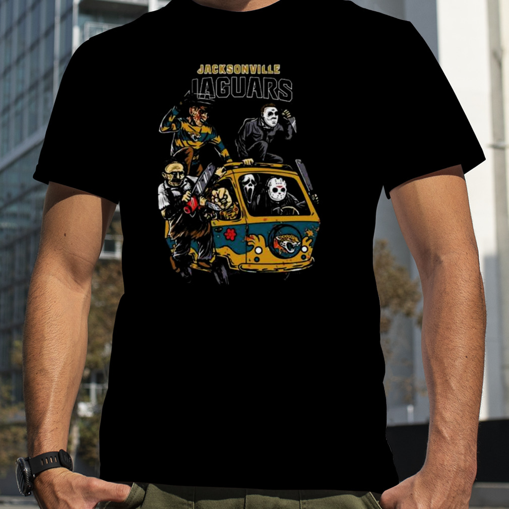 Horror Movies Characters Jacksonville Jaguars Football Halloween 2023 shirt