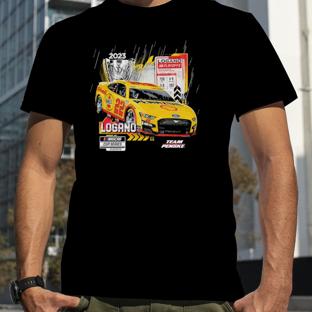 Joey Logano 2023 NASCAR Cup Series Playoffs T-Shirt