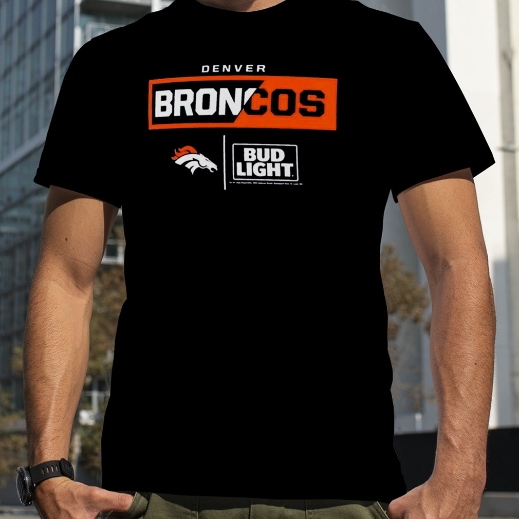 Denver Broncos Nfl X Bud Light T-Shirt