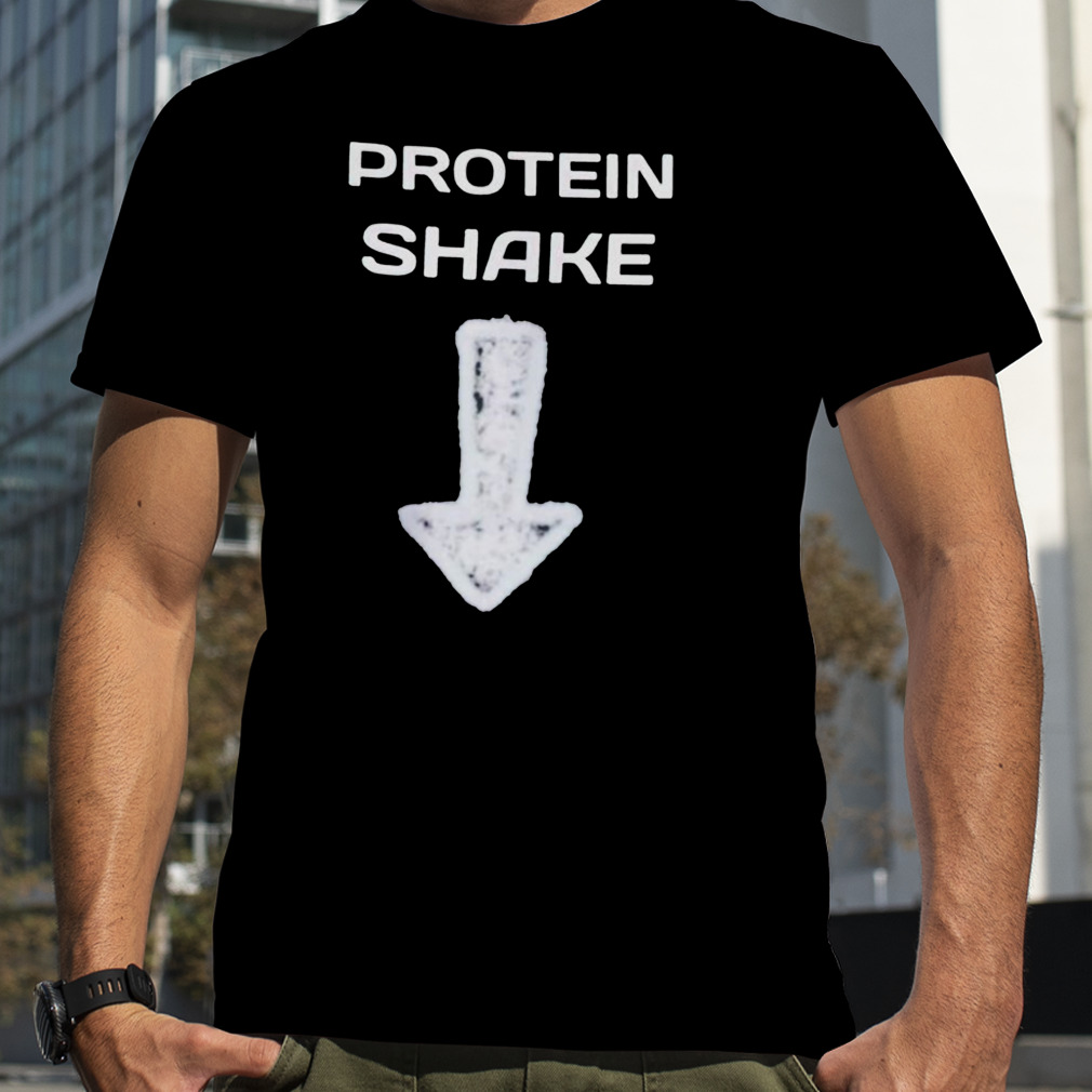 Protein shake shirt