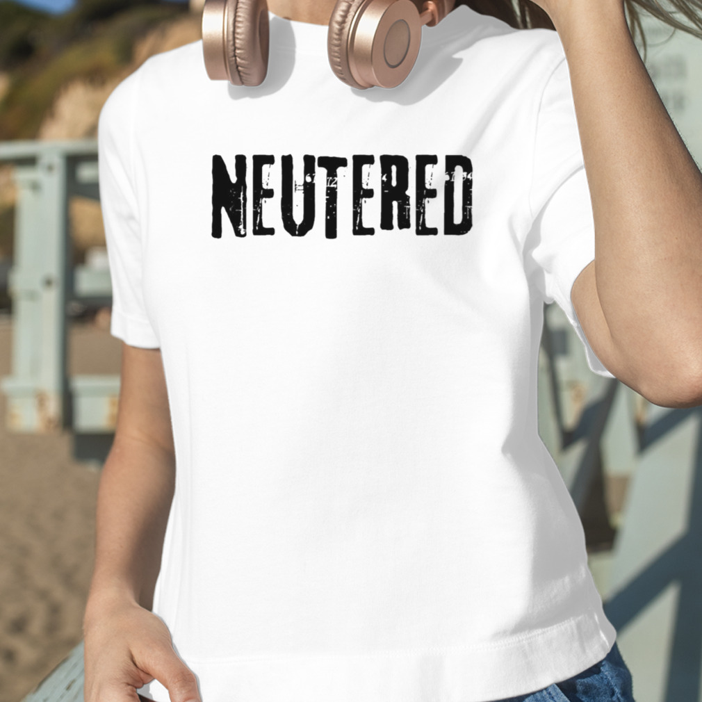 Neutered Vue Js shirt