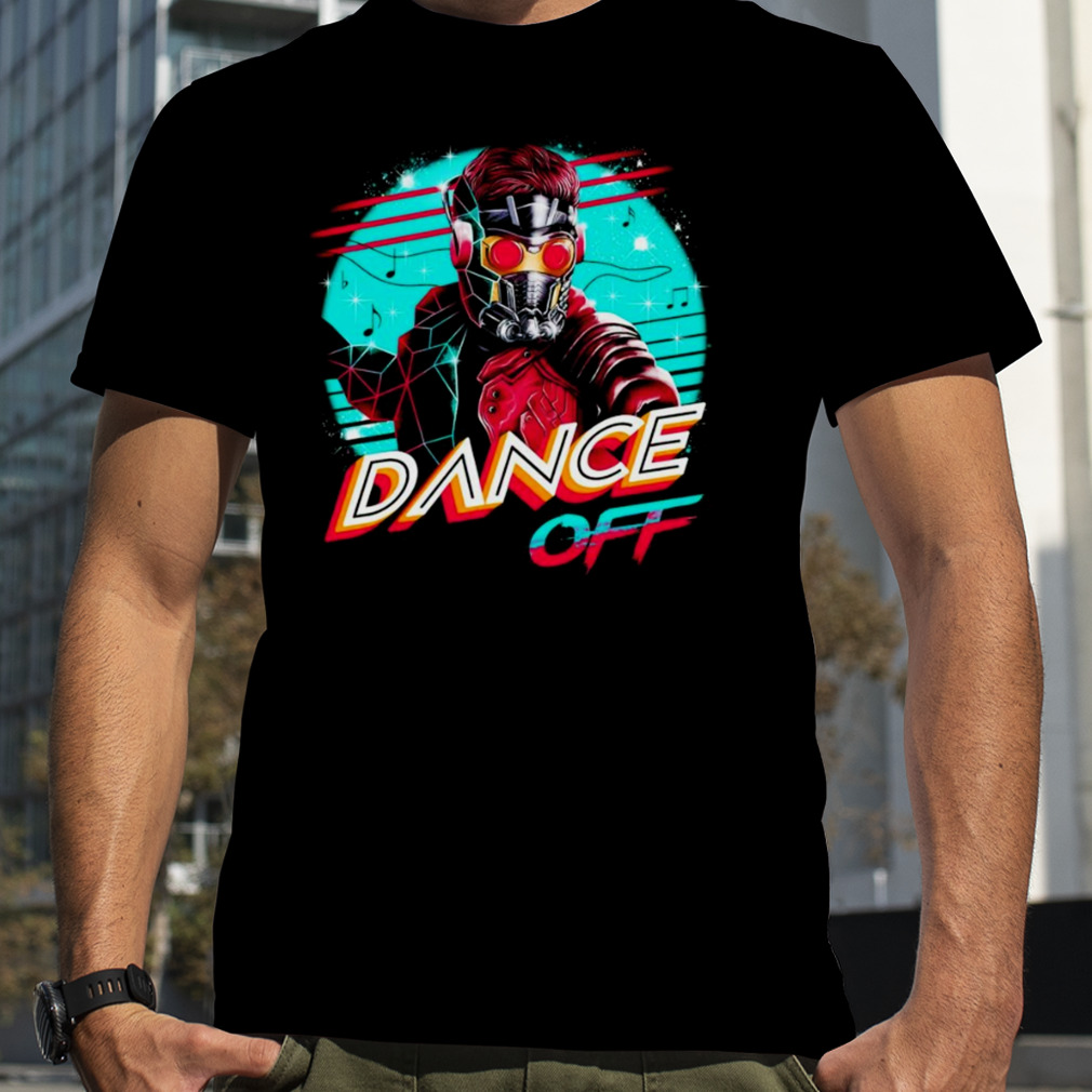 Star-Lord dance off shirt