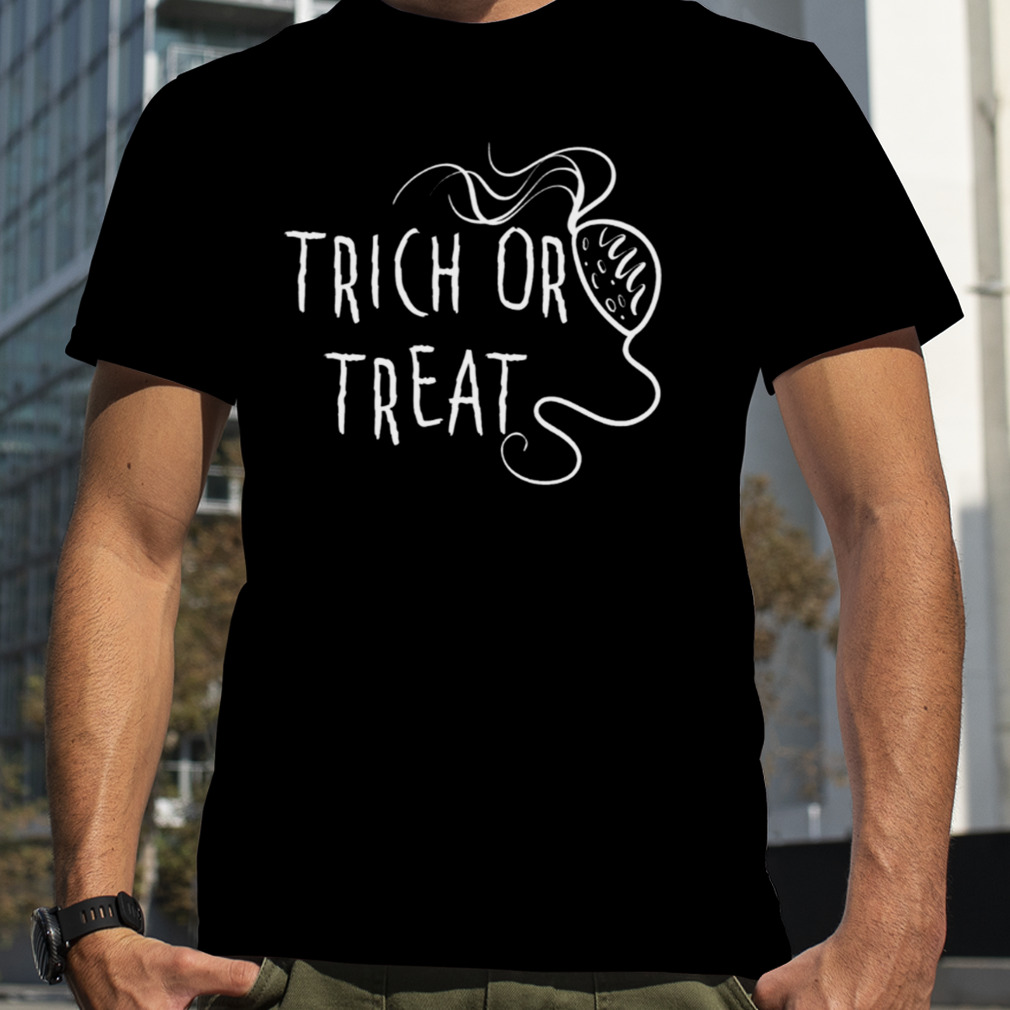 Trich Or Treat White Line Halloween shirt