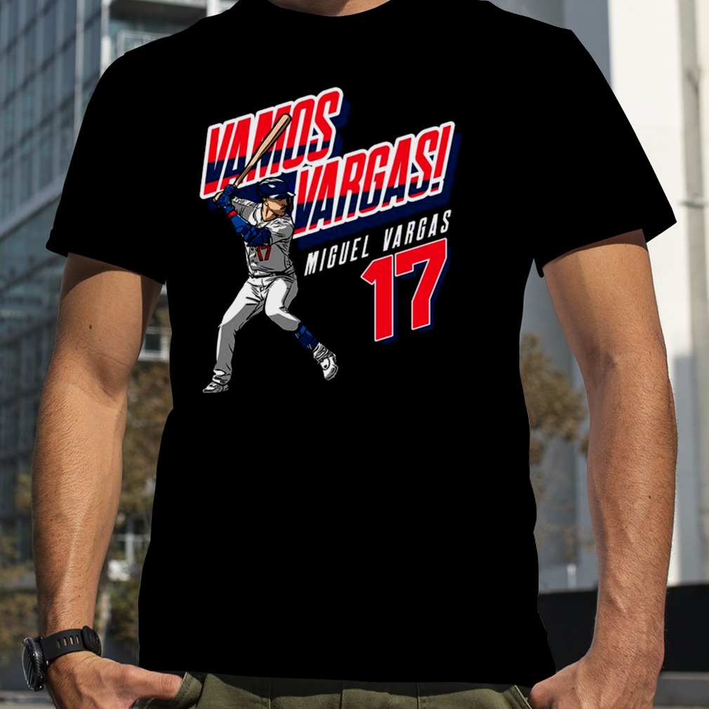 Vargas Vamos Miguel Vargas #17 Los Angeles Dodgers T-shirt,Sweater