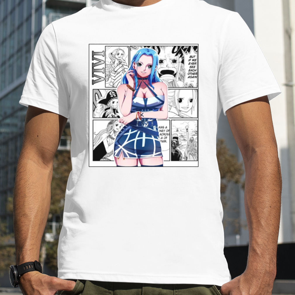 Vivi One Piece Manga Design shirt