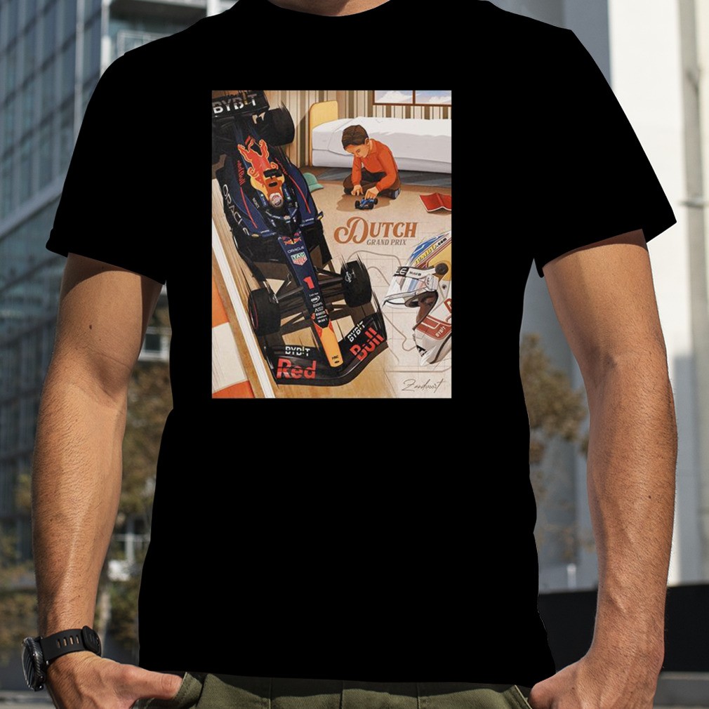 Poster For Max Verstappen Red Bull Racing Team F1 Dutch GP 2023 T-Shirt