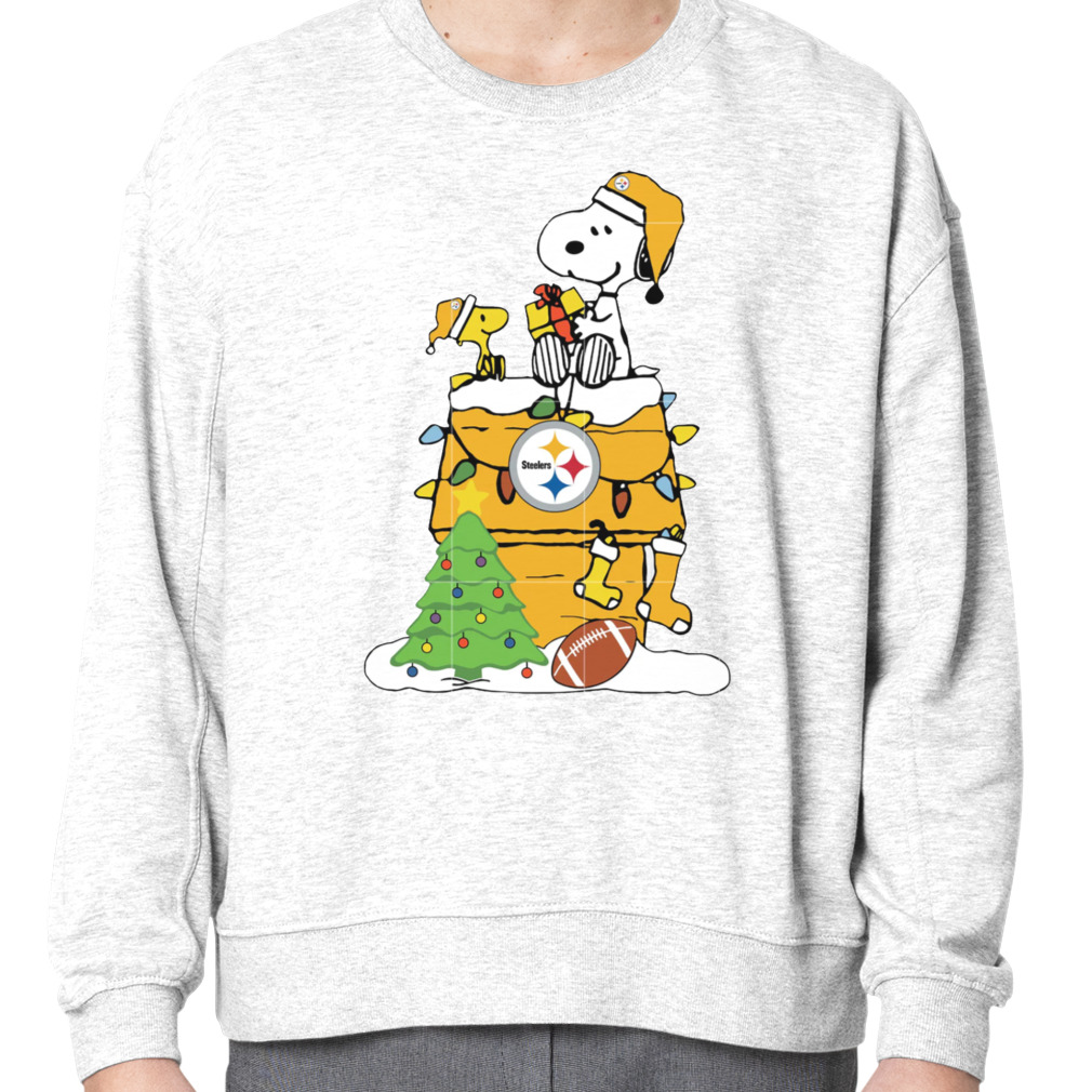 Snoopy Pittsburgh Steelers Christmas Shirt - Teespix - Store Fashion LLC