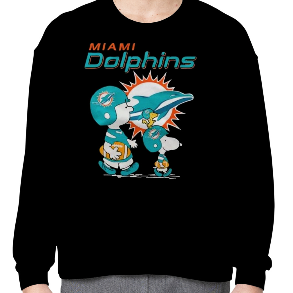 Miami Dolphins Makes Me Drink Snoopy And Woodstock T-Shirt - T-shirts Low  Price