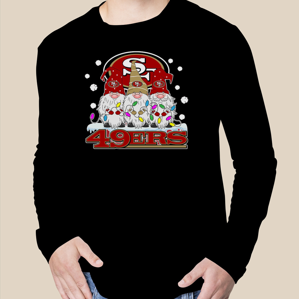 San Francisco 49Ers the gnomes christmas 2023 shirt, hoodie