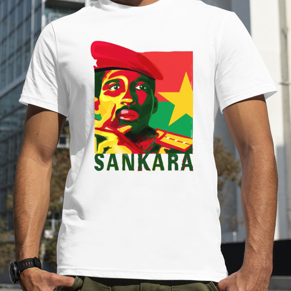 Thomas Sankara Nation Flag shirt