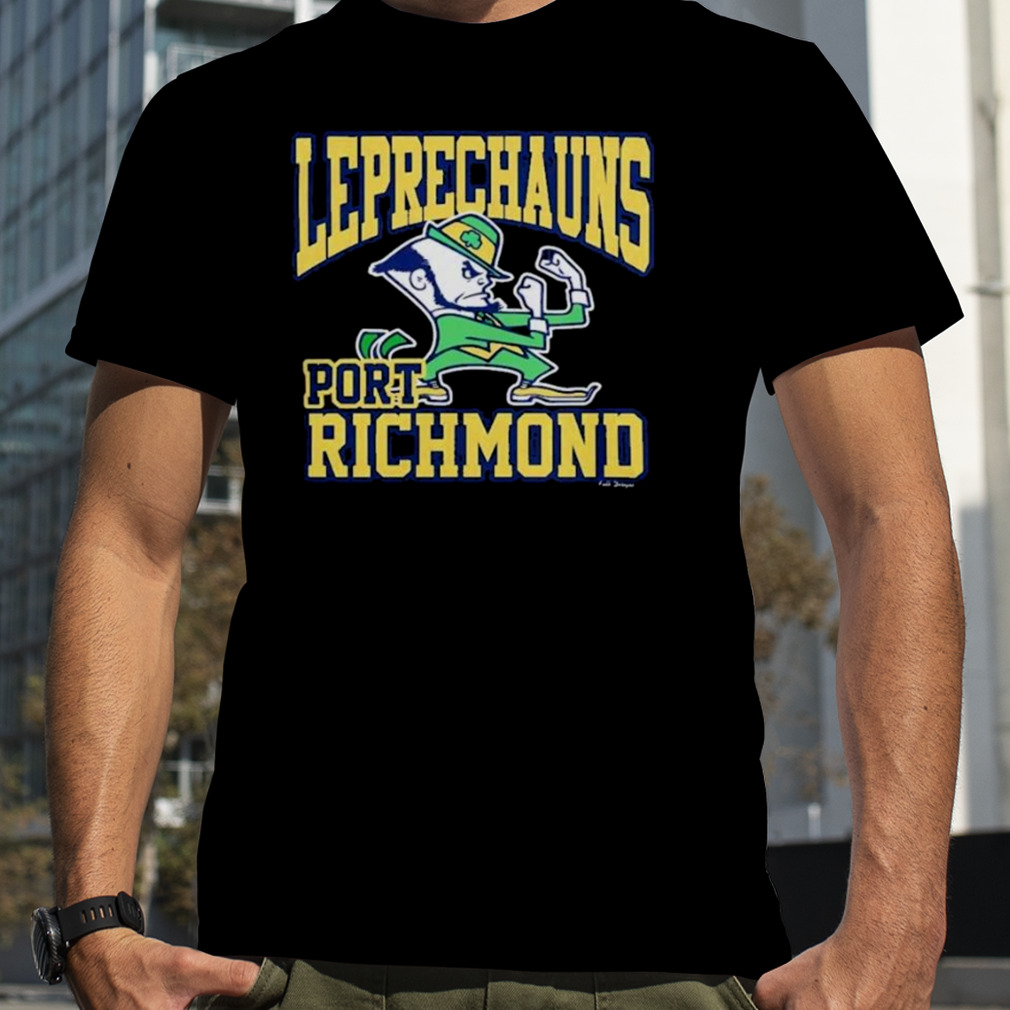 Throwback Leprechauns Port Richmond T Shirt