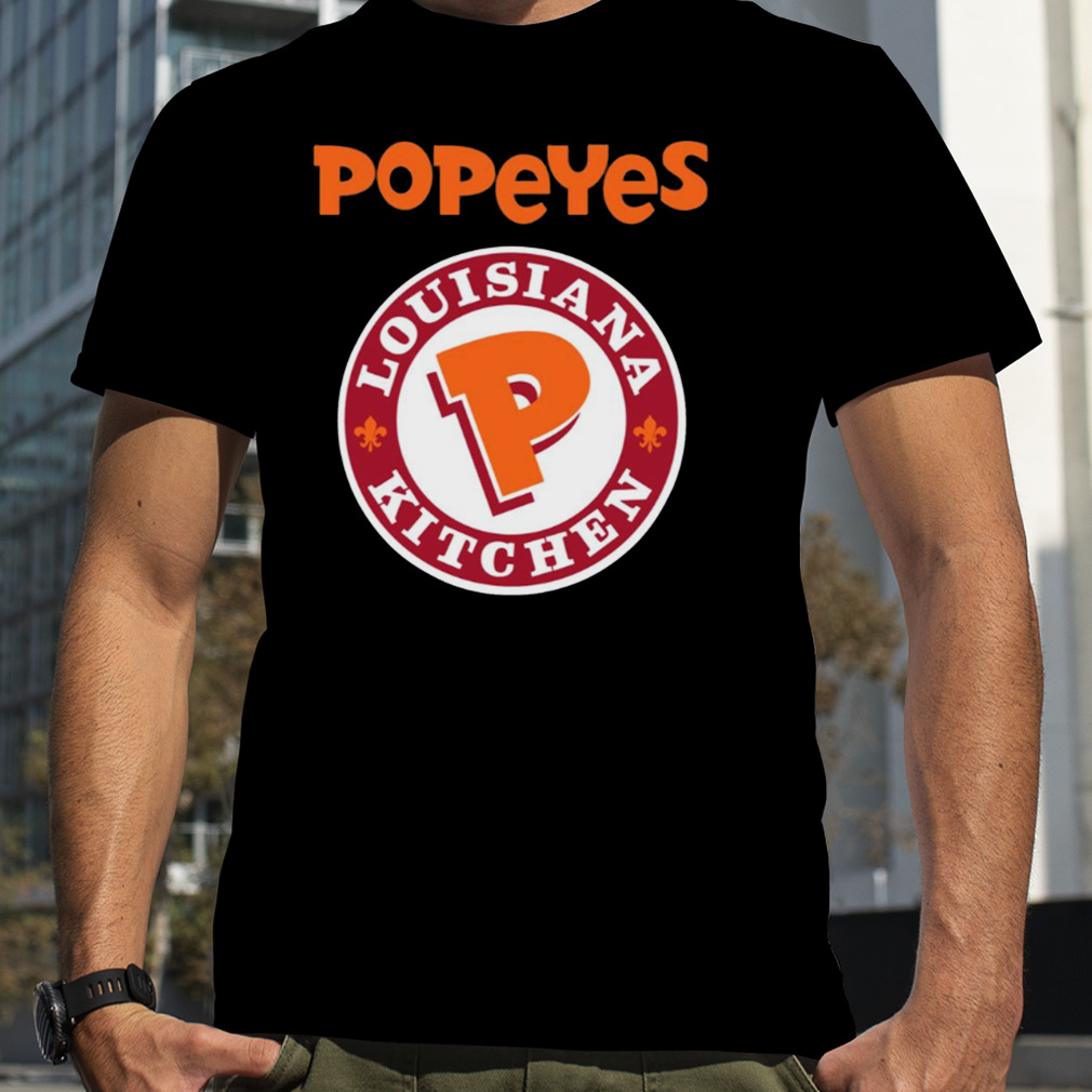 Popeyes Louisiana Kitchen Logos shirt