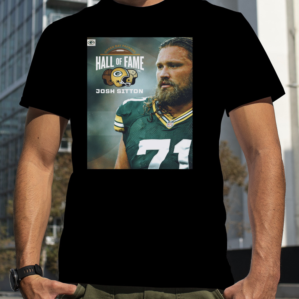 Josh Sitton Takes His Place In The Green Bay Packers NFL Hall Of Fame Go  Pack Go Home Decor Poster Canvas - Binteez