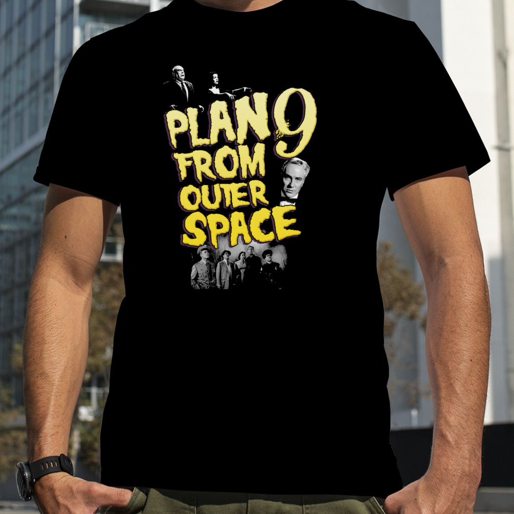 Plan 9 From Outer Space Cast T-Shirt